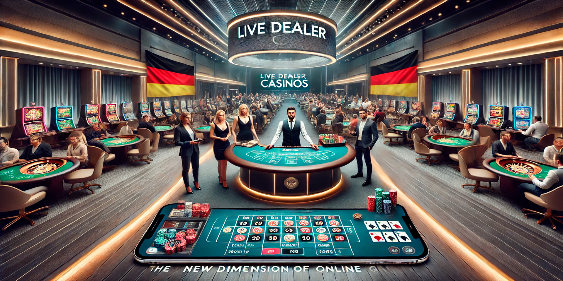 Live dealer casinos